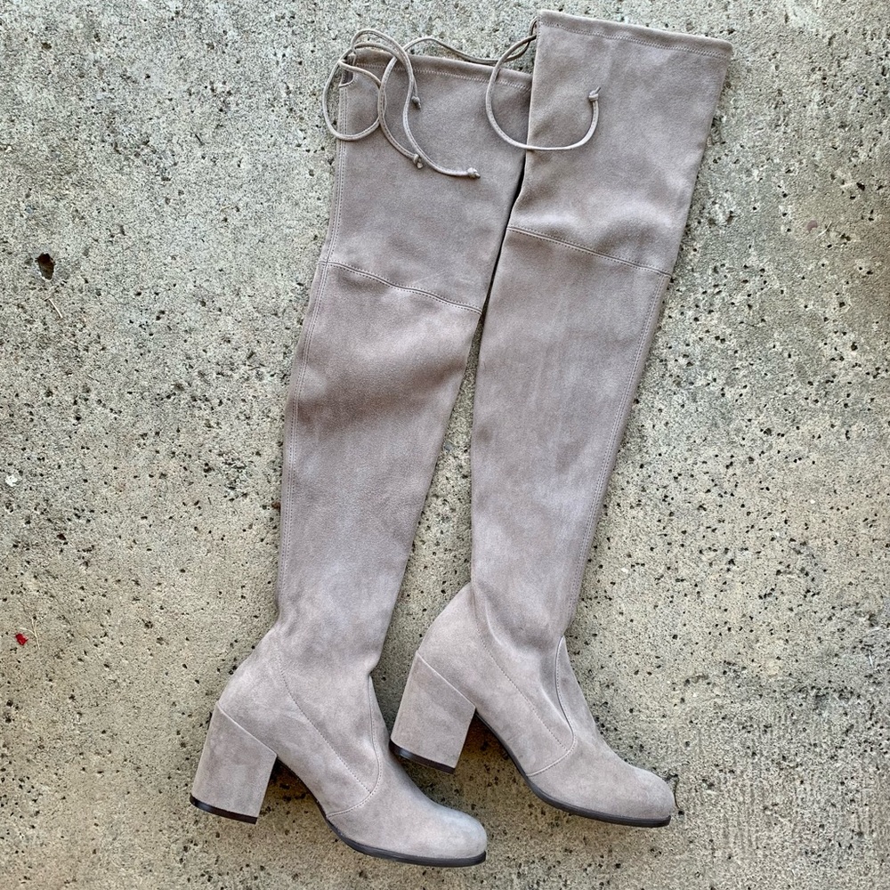 Stuart Weitzman Suede Boot - image 1